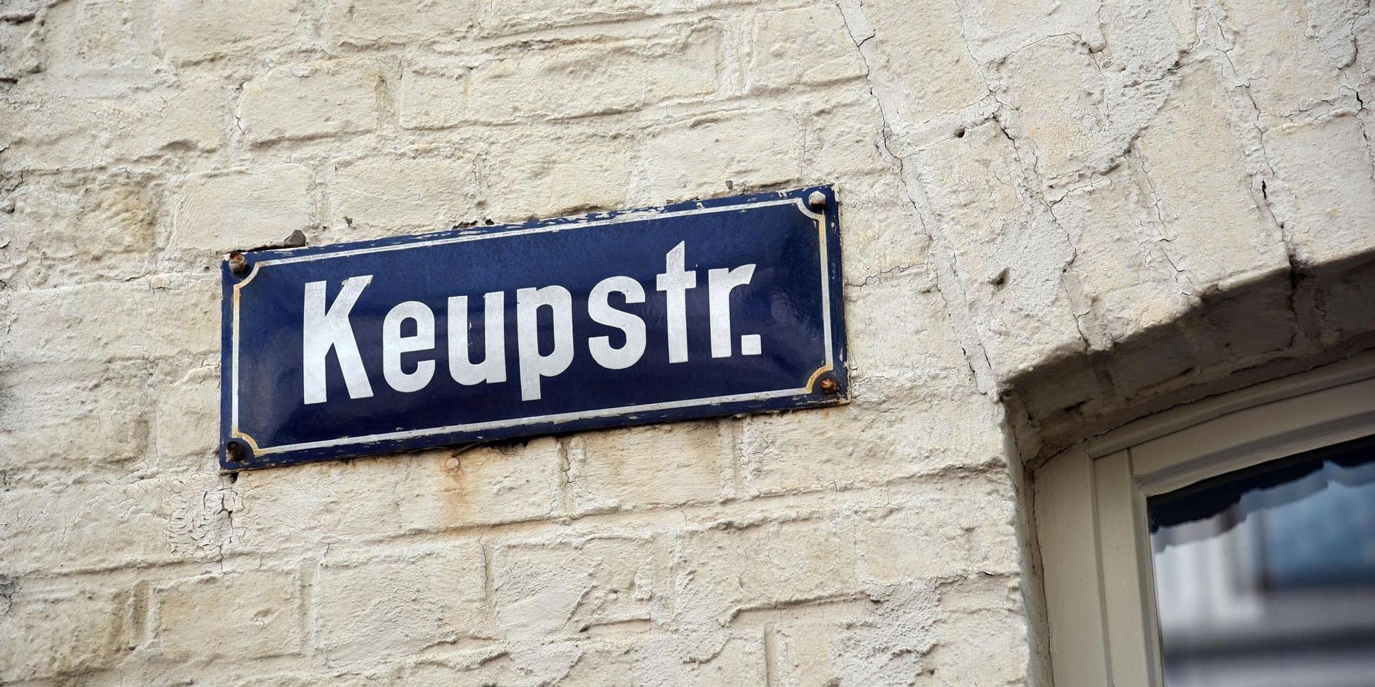 Keupstraße Straßenschild Symbolbild