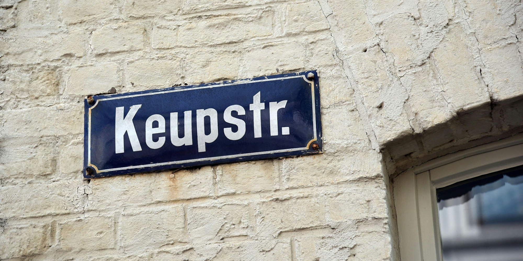 Keupstraße Straßenschild Symbolbild