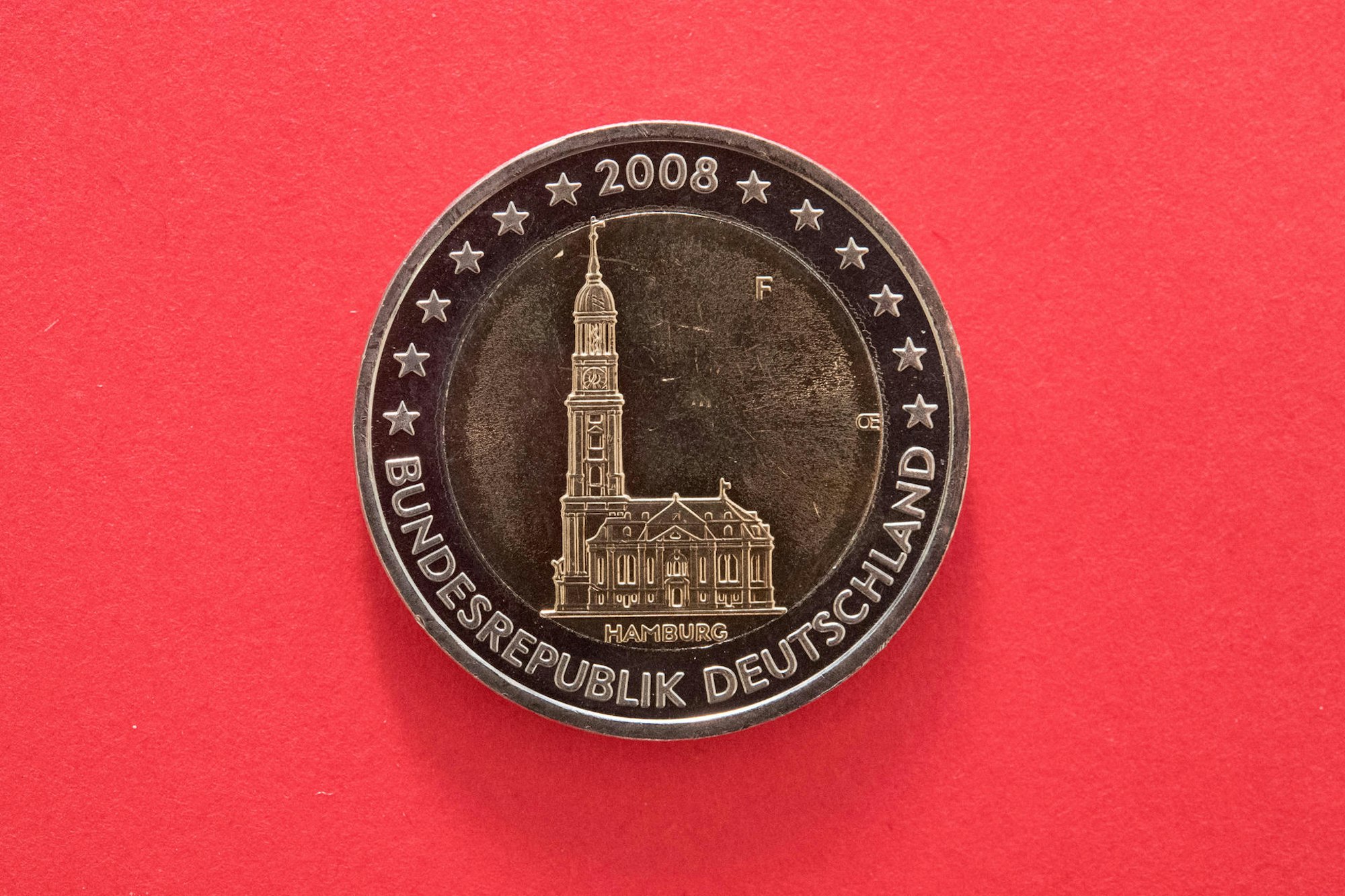 Hamburger Michel Euromünze