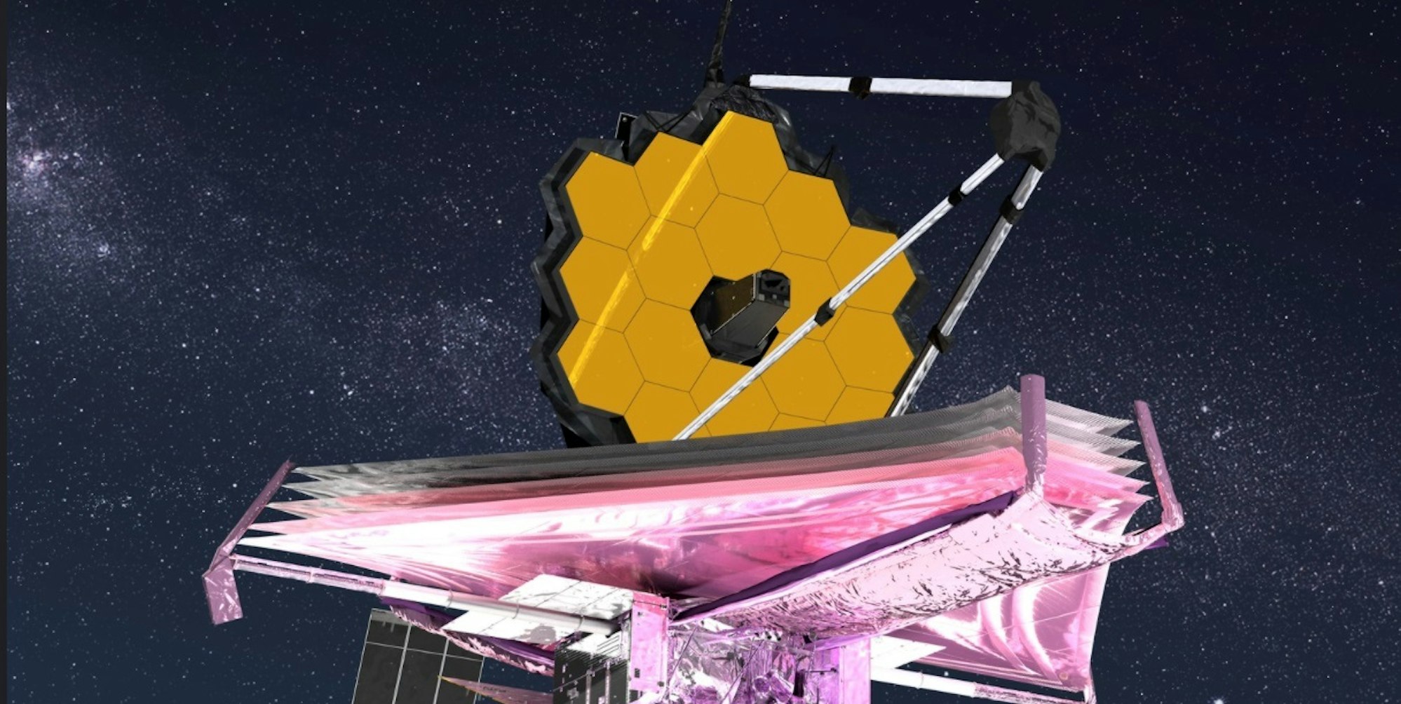 Illustration James Webb Teleskop