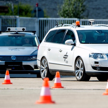 Testgelände autonomes Fahren