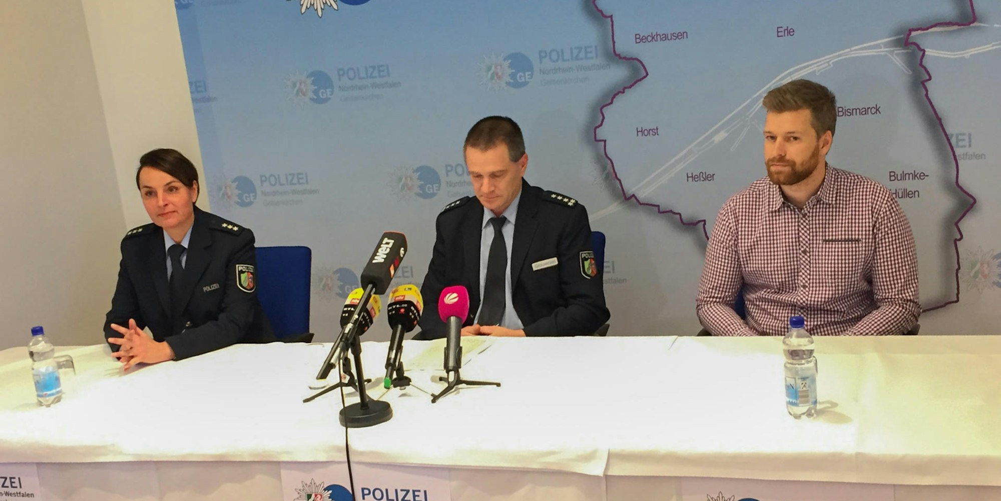 Pressekonferenz Polizei Gelsenkirchen