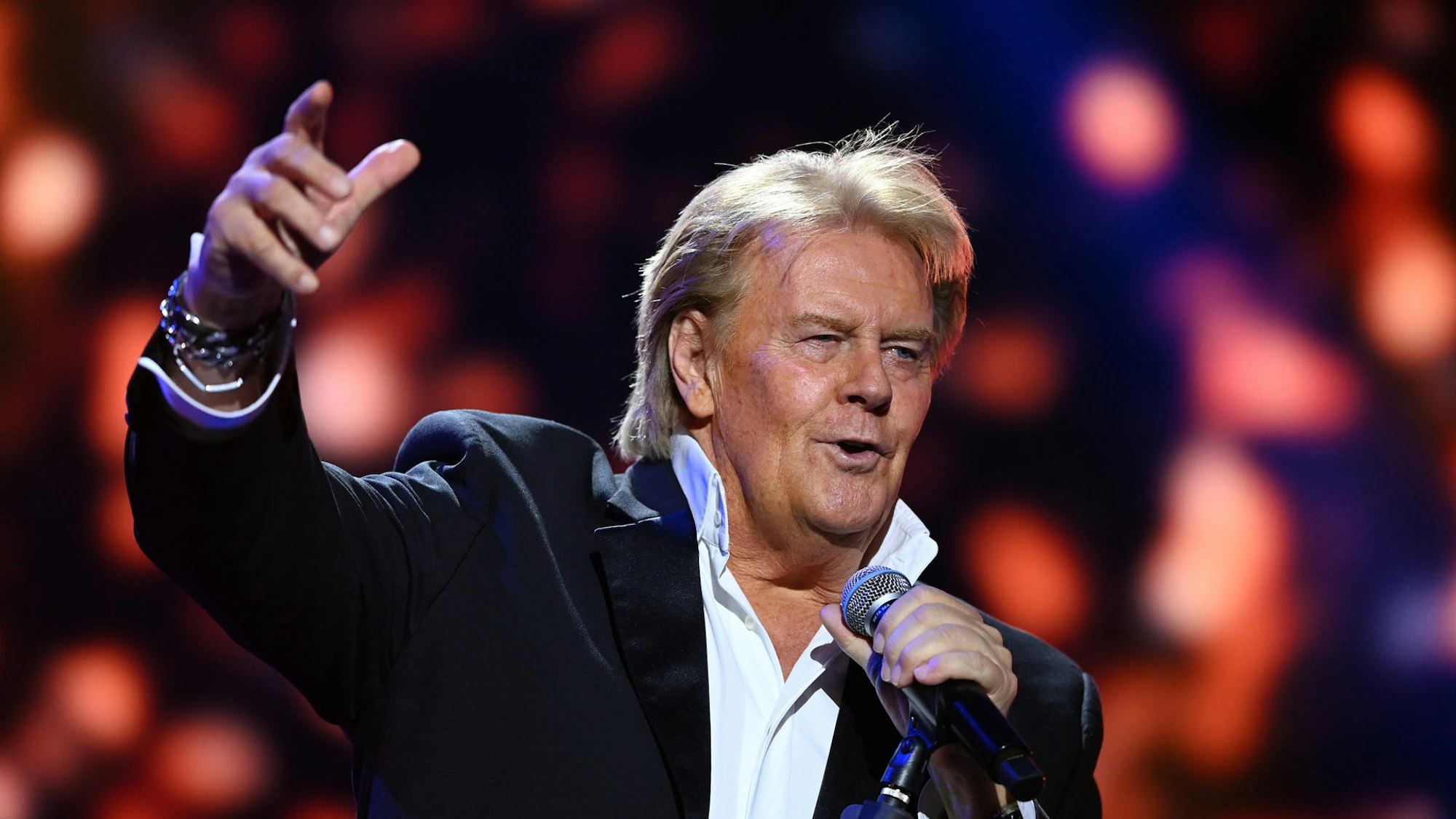 Howard Carpendale bei einem Live-Auftritt.