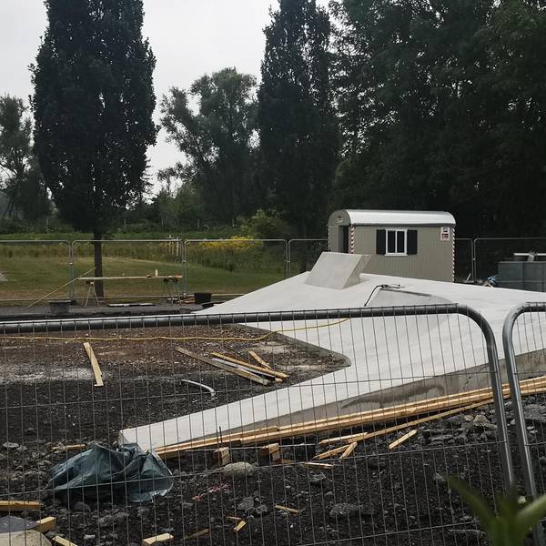 Wesseling-Skatepark-Bauarbeiten