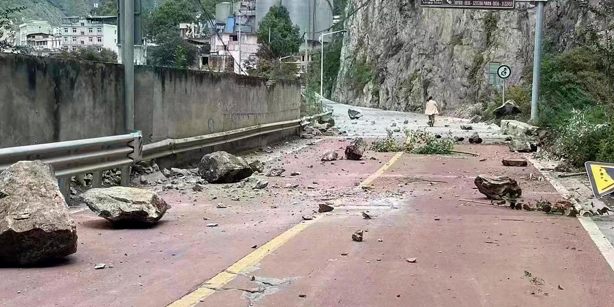 Erdbeben China 050922