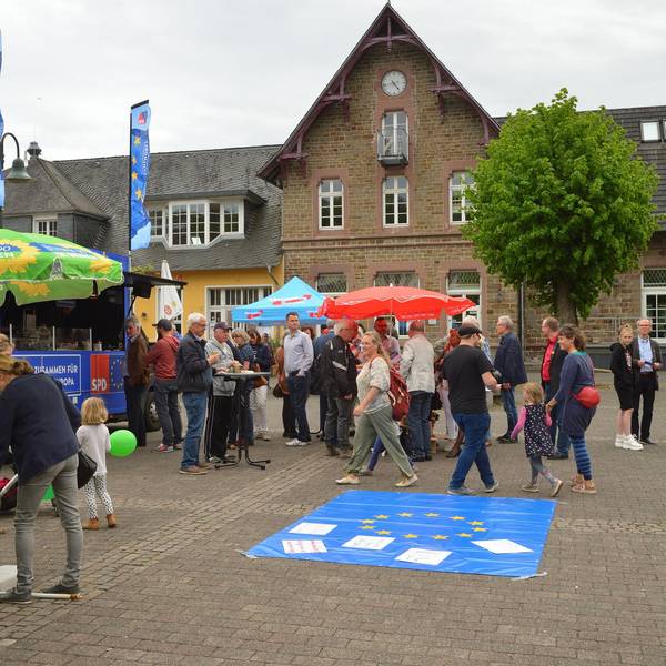 Bahnhofsvorplatz Grüne, SPD