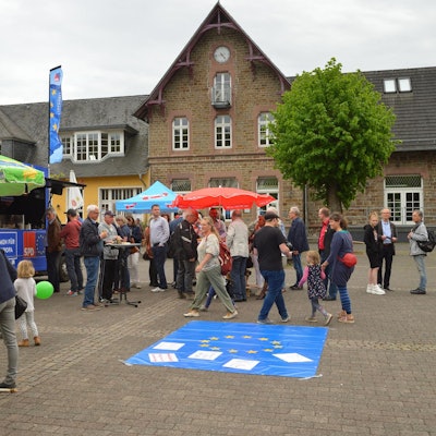 Bahnhofsvorplatz Grüne, SPD