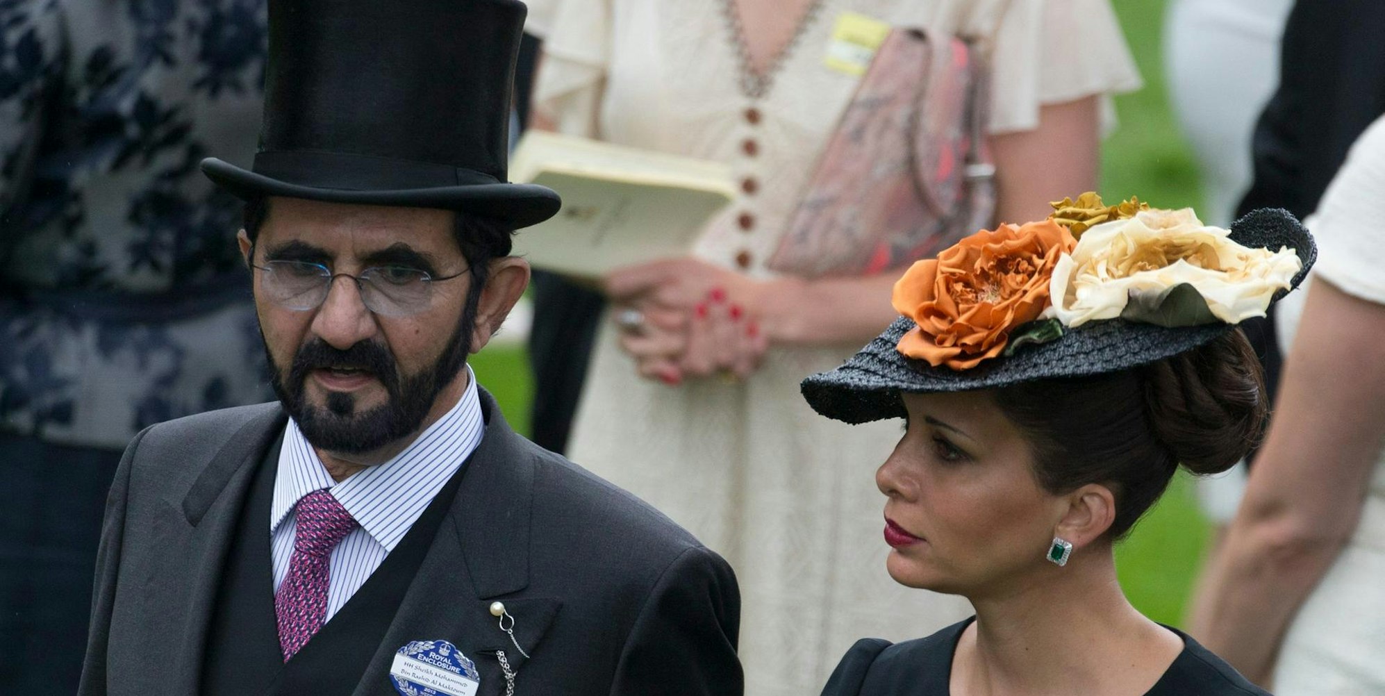 Emir vonn Dubai und Frau