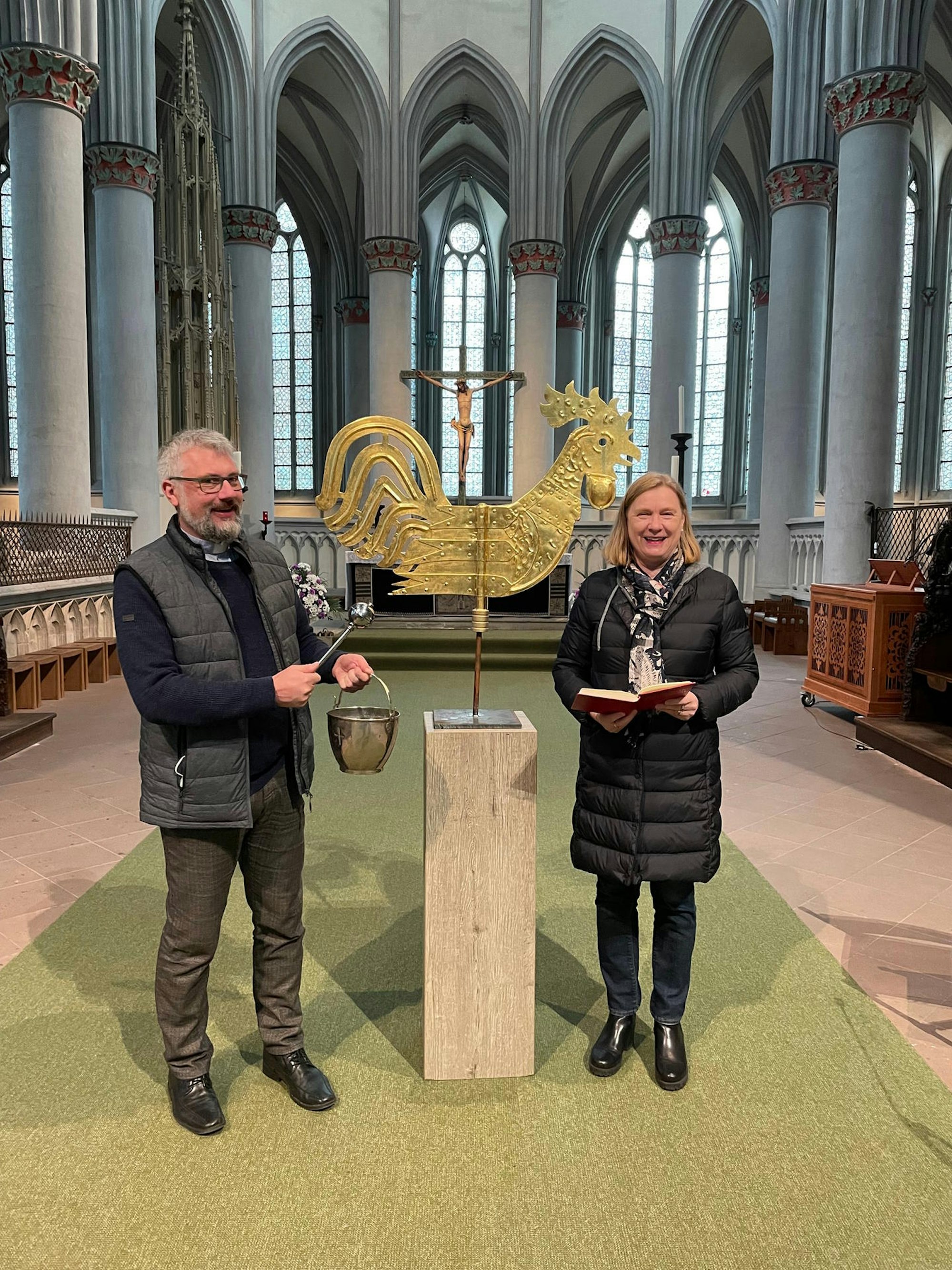 Kirchturmhahn_Segnung