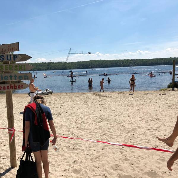 Bleibtreusee Sandstrand Karlheinz Wagner