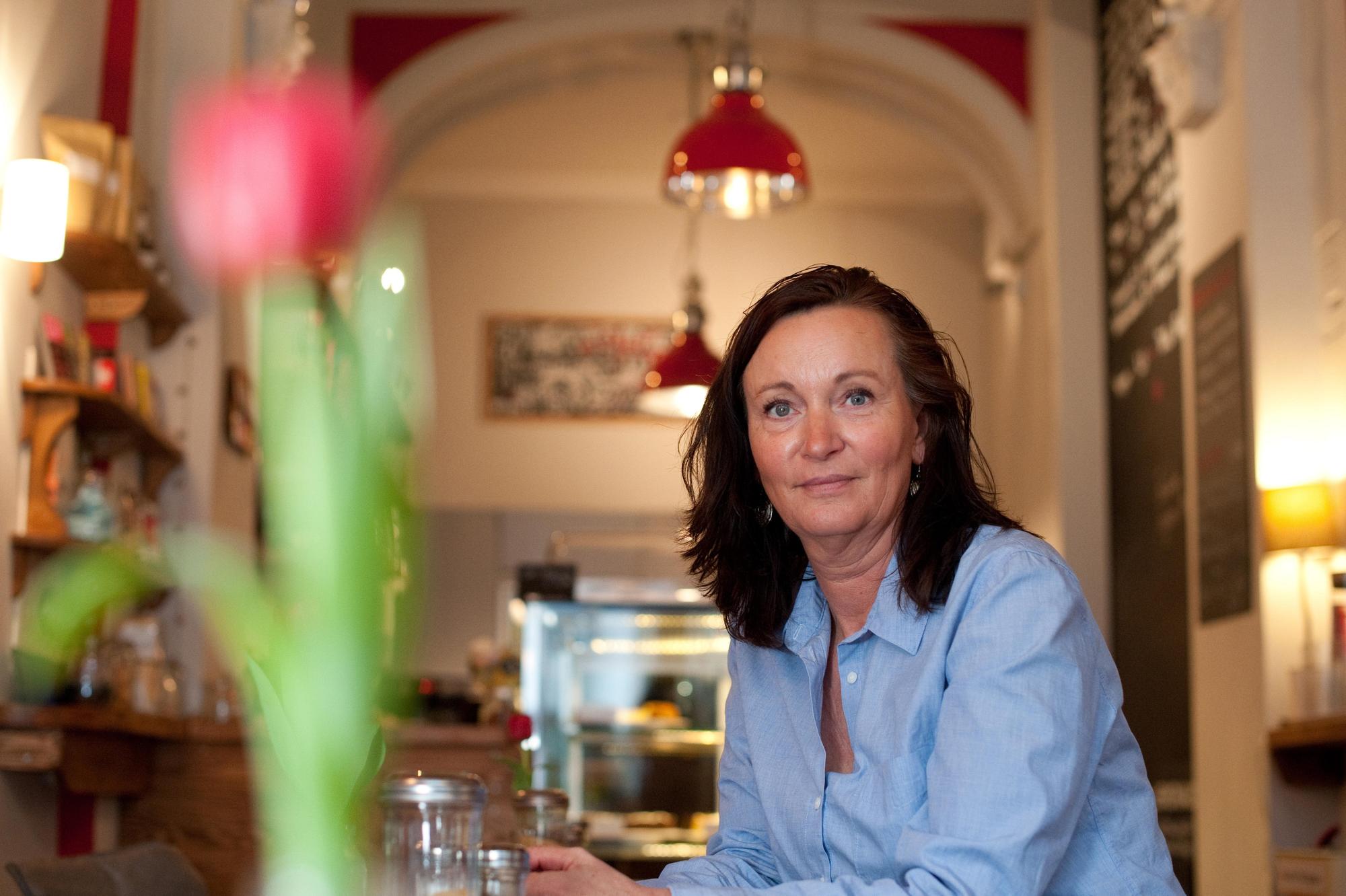 Café-Besitzerin