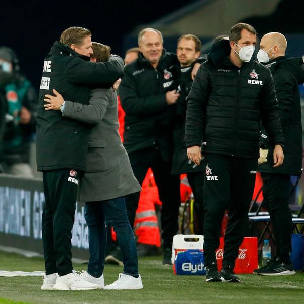 Gisdol Umarmung nach Schalkespiel