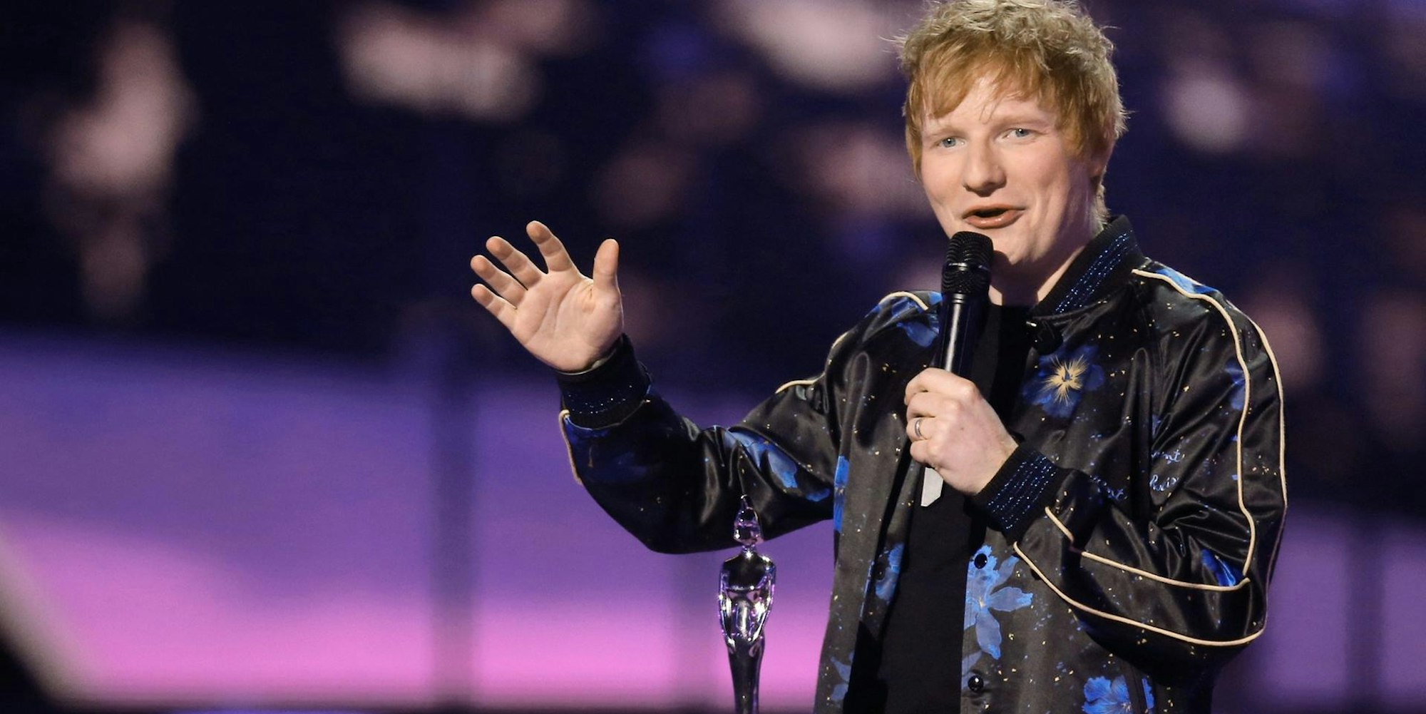 Ed Sheeran bei der Queen