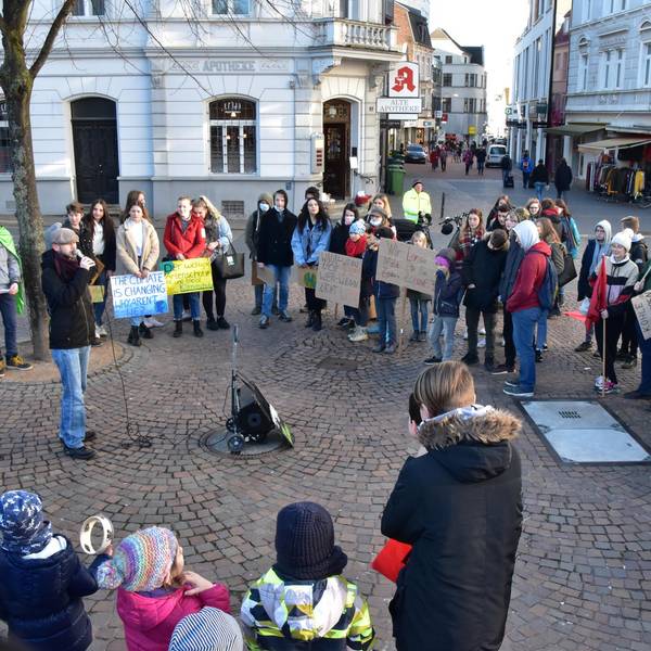Schülerdemo Siegburg 150219