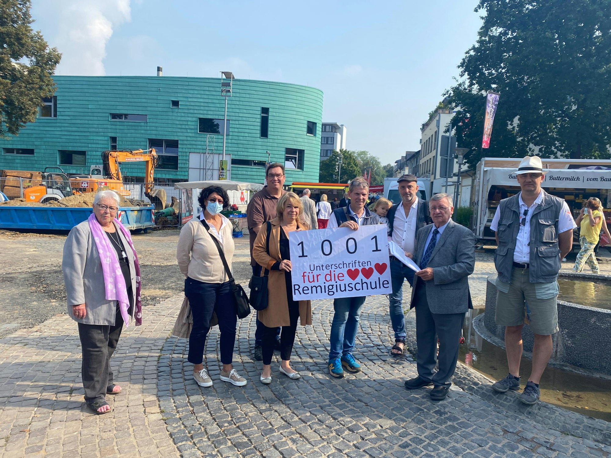 Bergheim Protest Remigiusschule