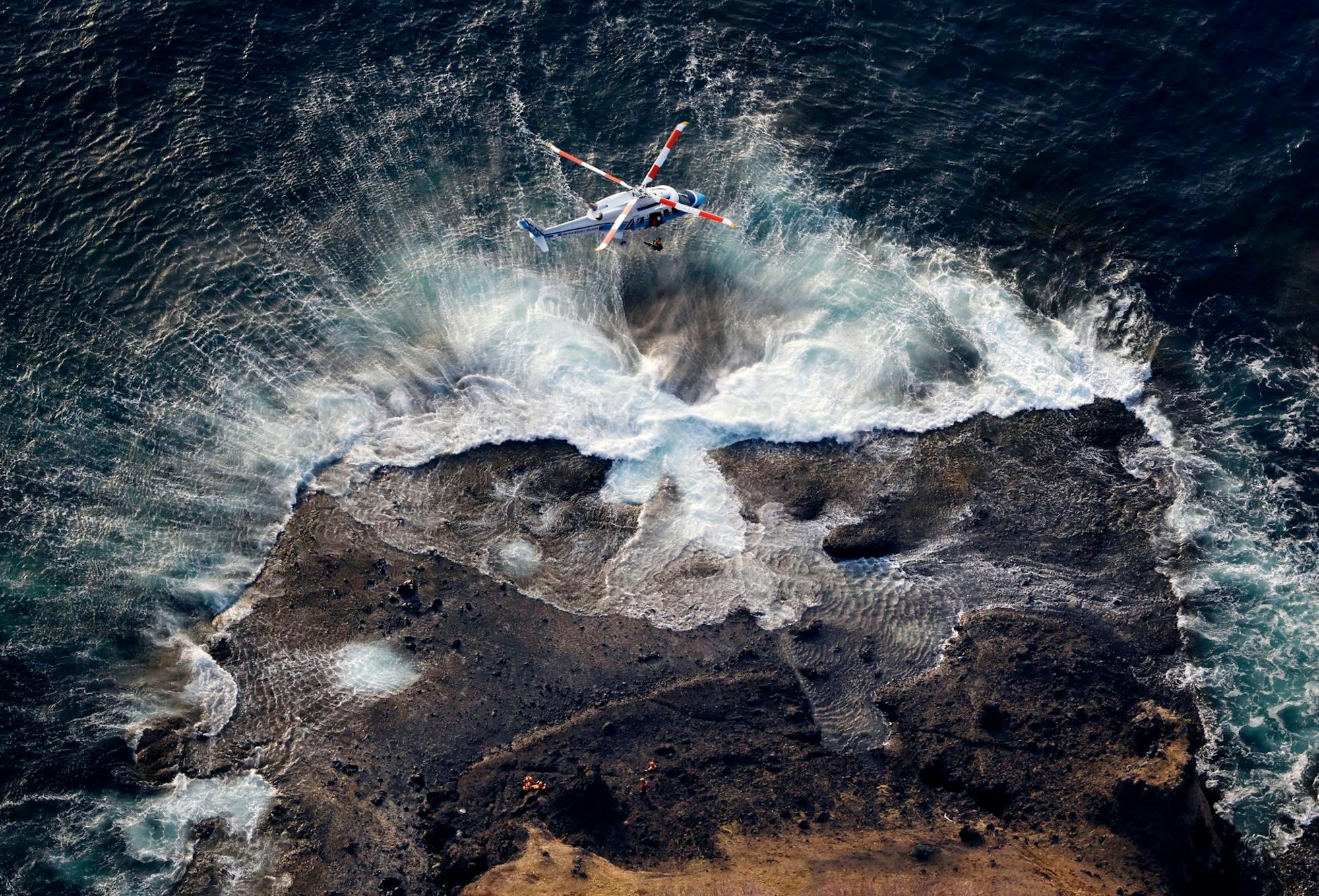 Rettungshubschrauber Japan