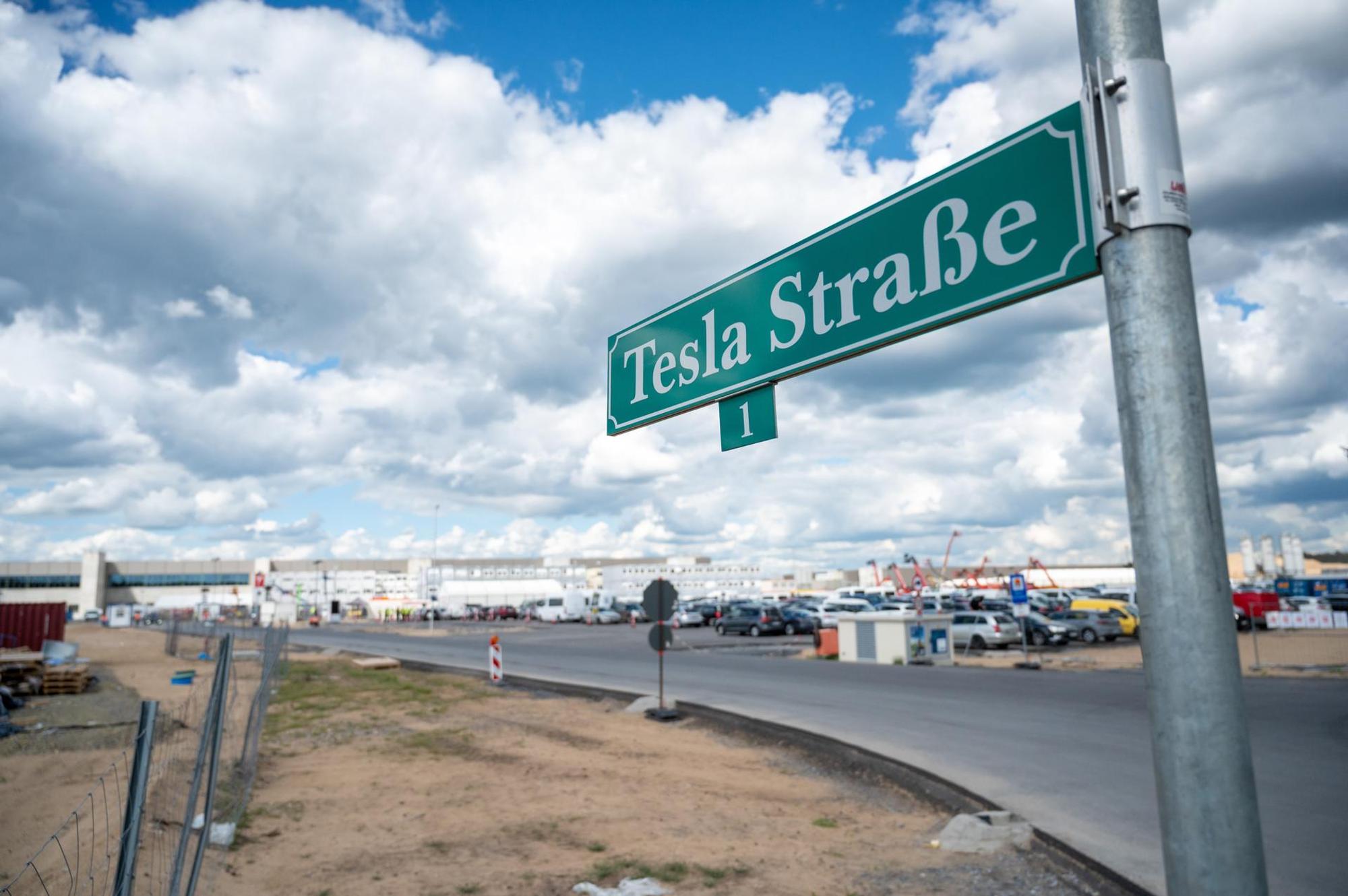 Tesla Grünheide Baustelle