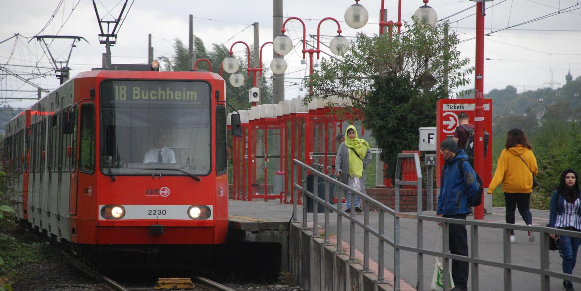 Hürth-Hermülheim Stadtbahnlinie 18