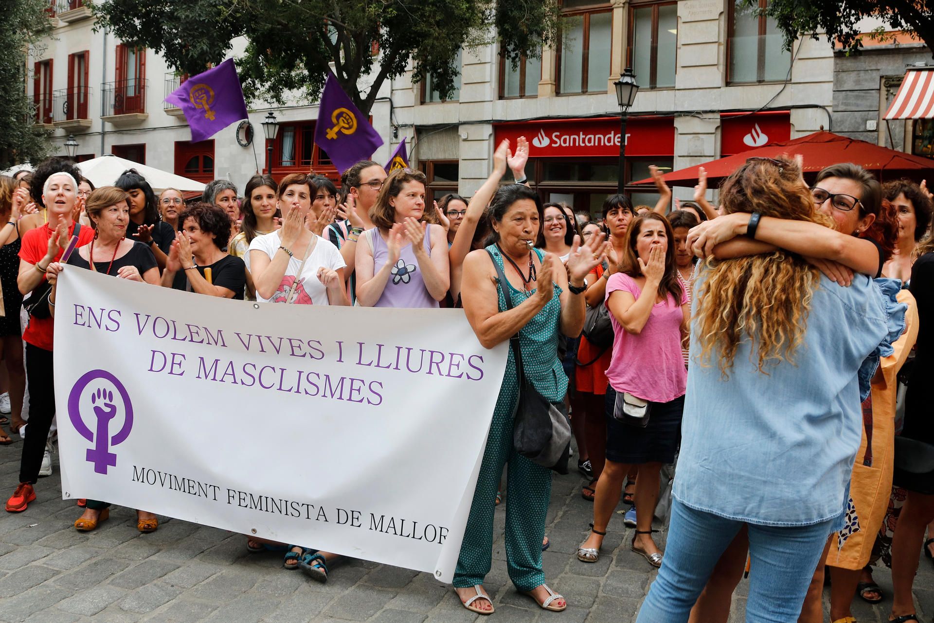 Protest Mallorca sexuelle Gewalt