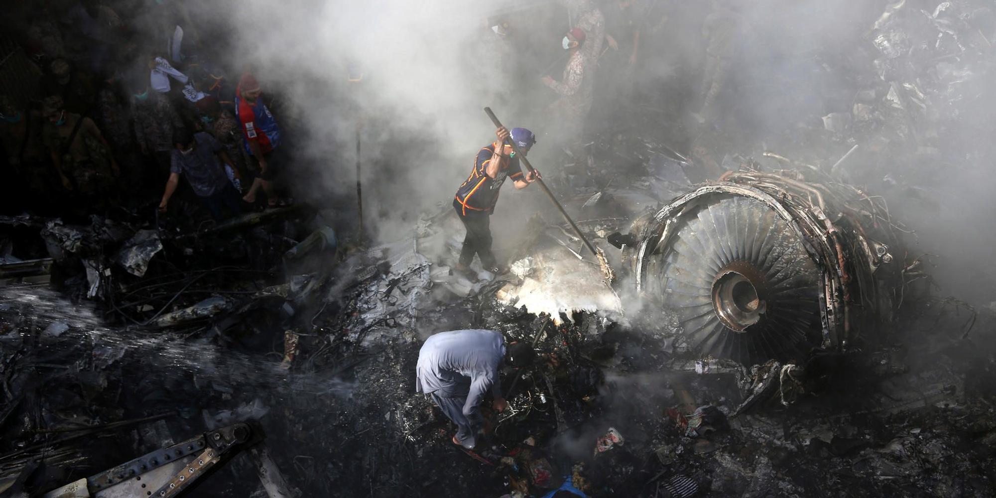 Flugzeug Karachi