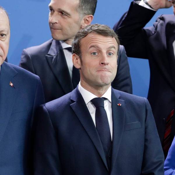 Erdogan Macron afp