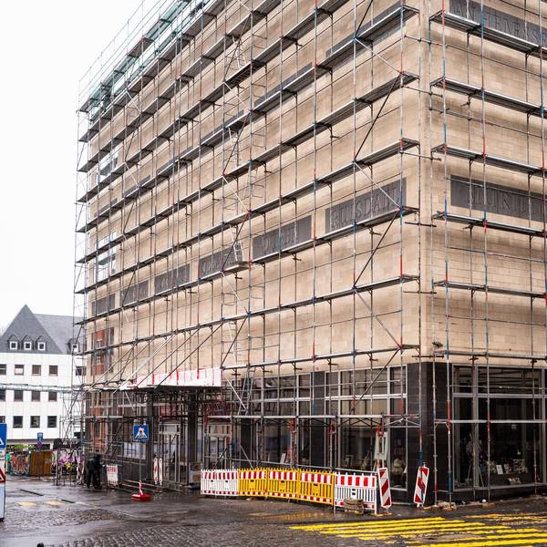 Baustelle Wallraf in Köln