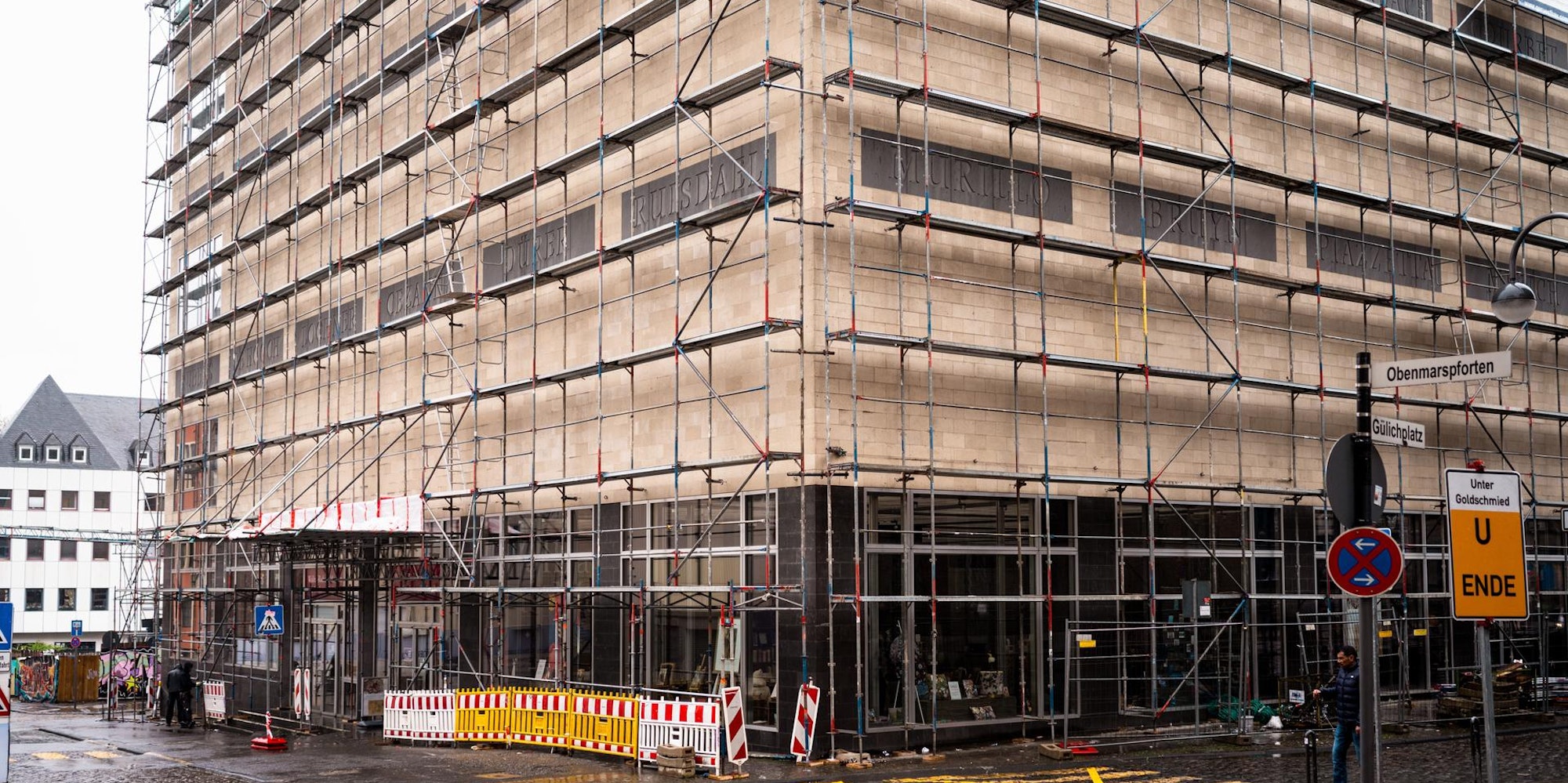 Baustelle Wallraf in Köln