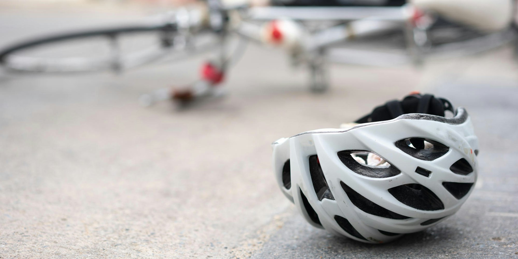 Fahrradunfall Symbolbild