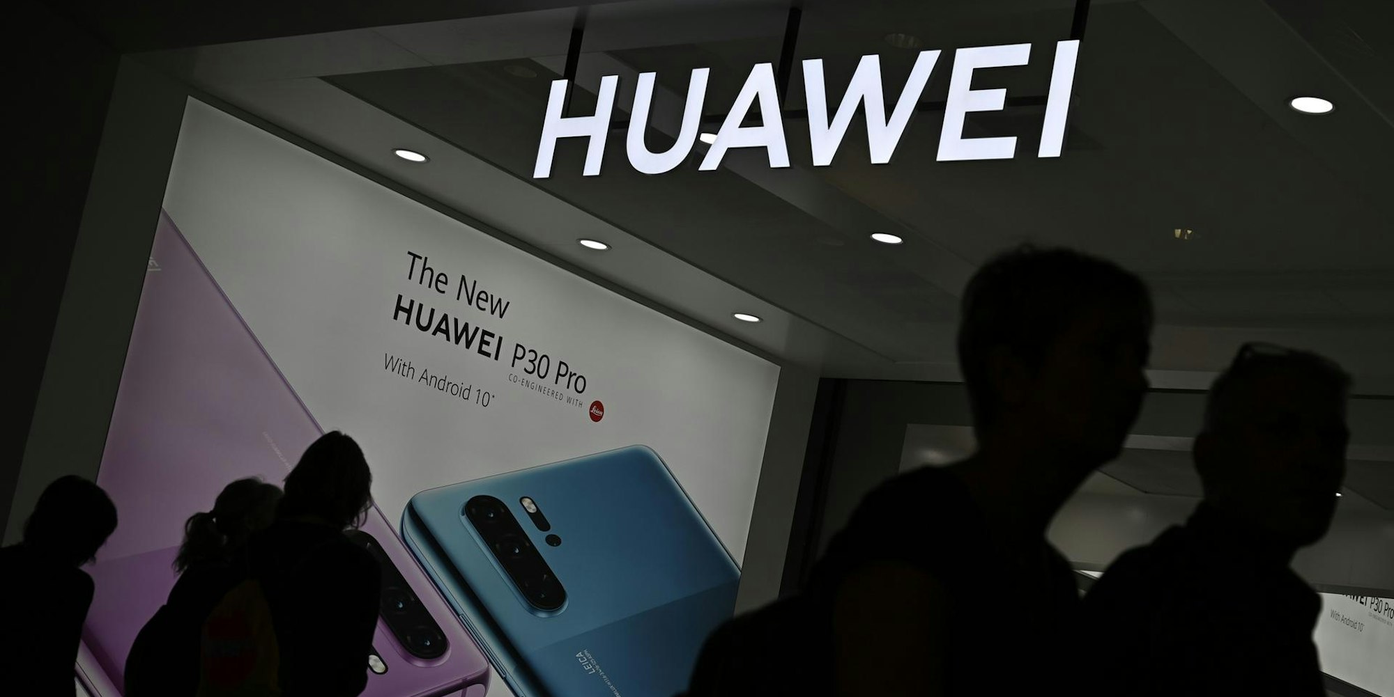 Huawei laden
