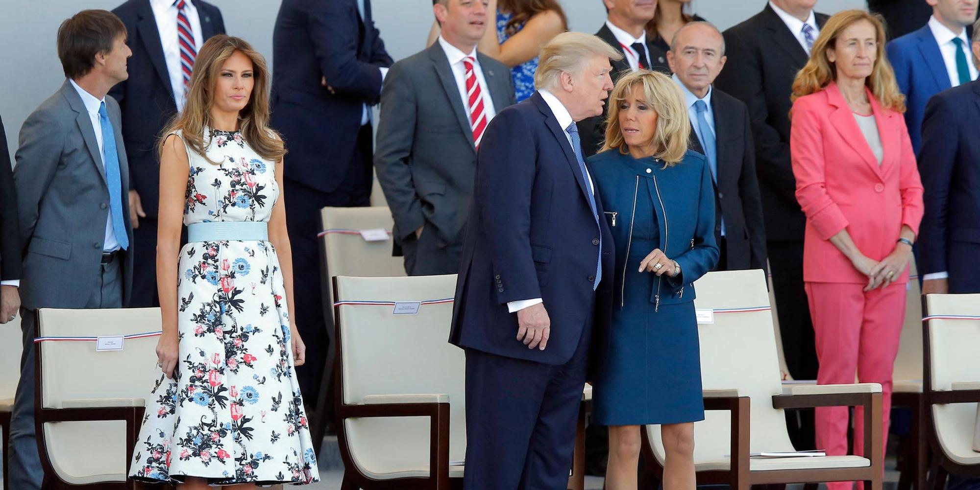 Trump Macron