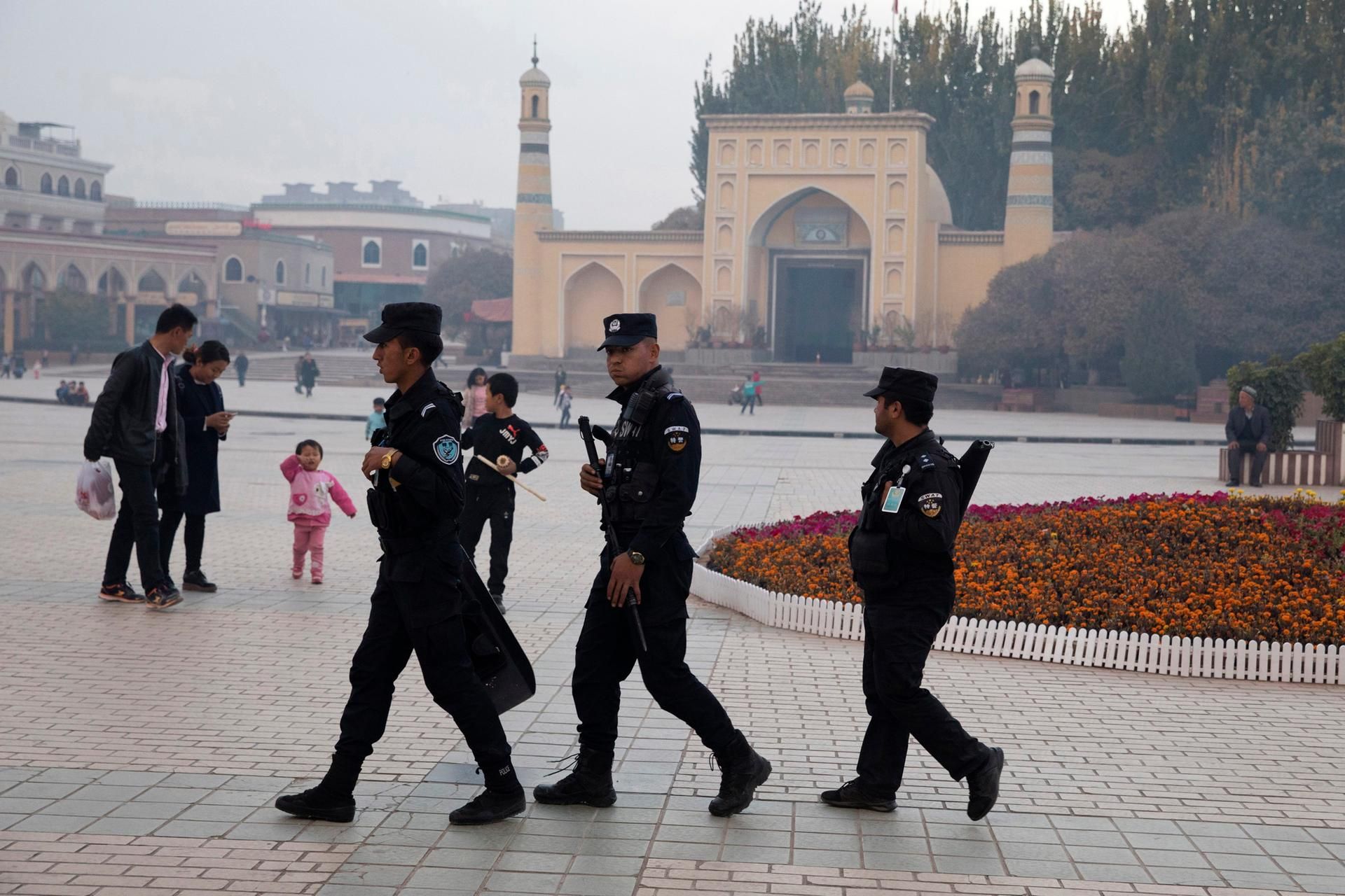 Xinjiang Sicherheitskräfte