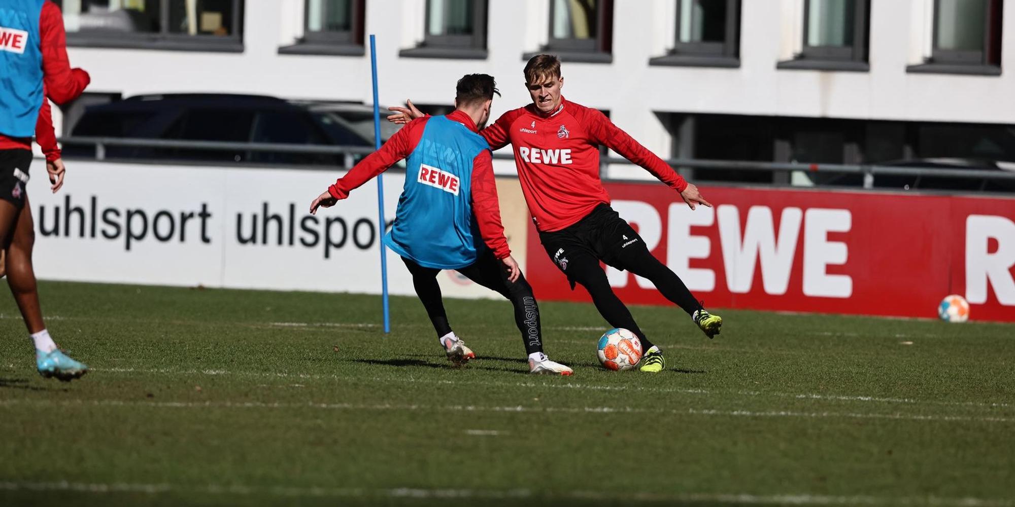 Timo Hübers im Training