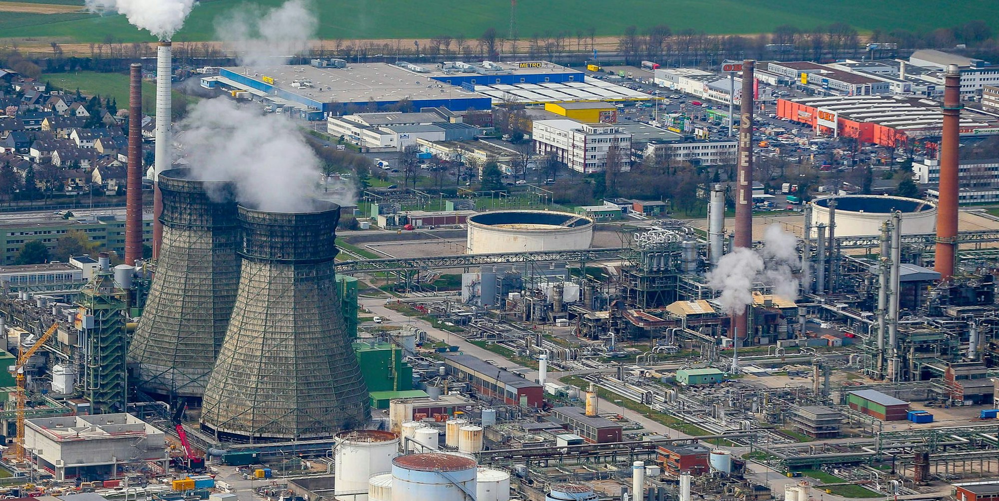 Shell Rheinland Raffinerie Godorf