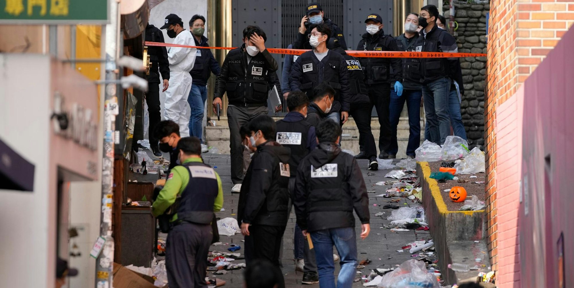 Seoul Massenpanik Ermittler