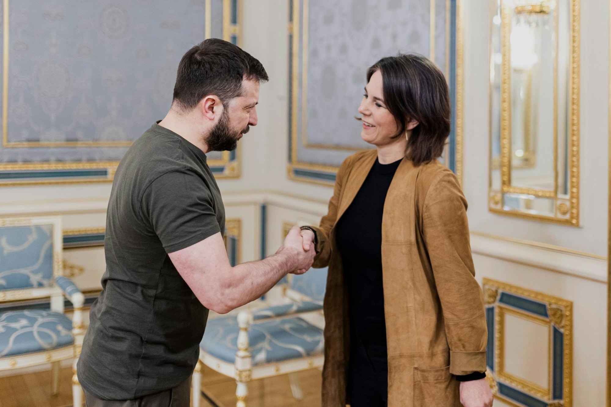 Baerbock mit Selenskyj