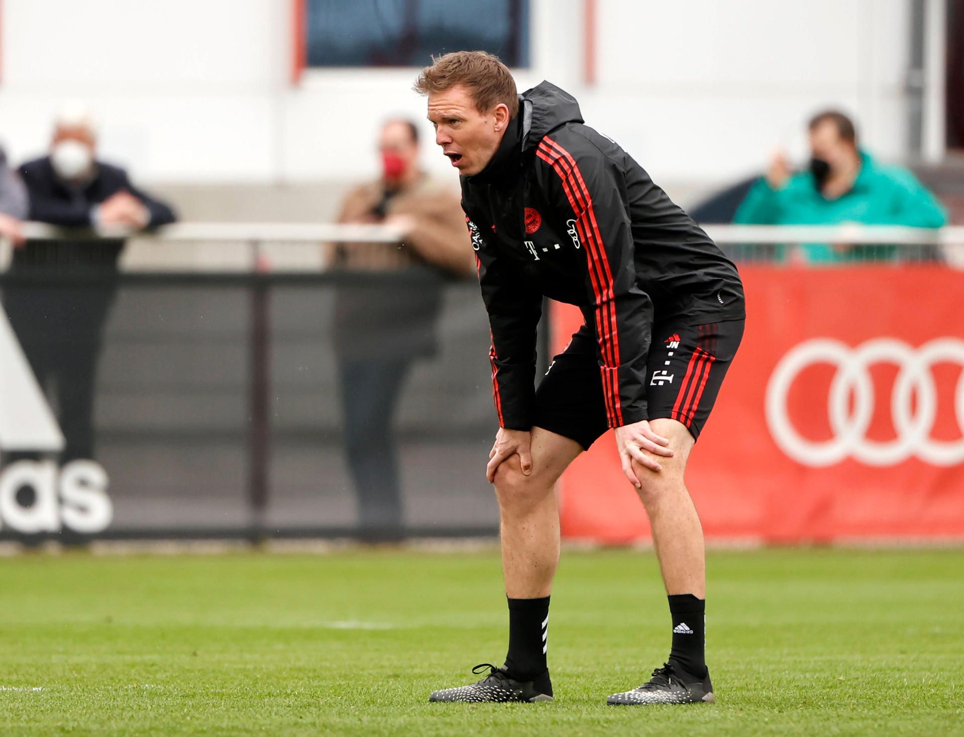 Nagelmann auf dem Trainingsplatz