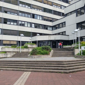Der Eingang zum Amtsgericht Siegburg.