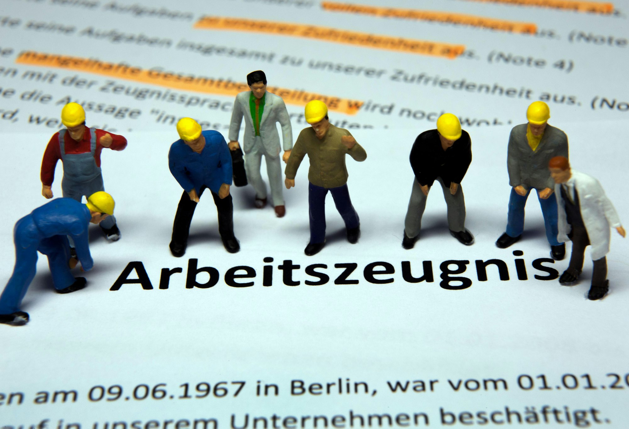 Anspruch auf ein Arbeitszeugnis
