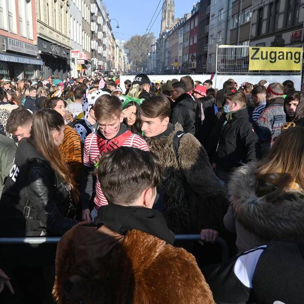 Kontrollen an Karneval
