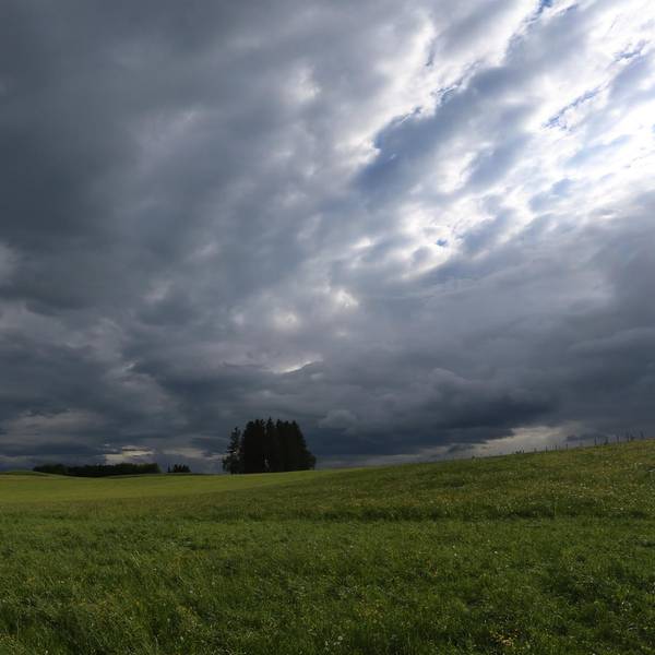 drohendes unwetter