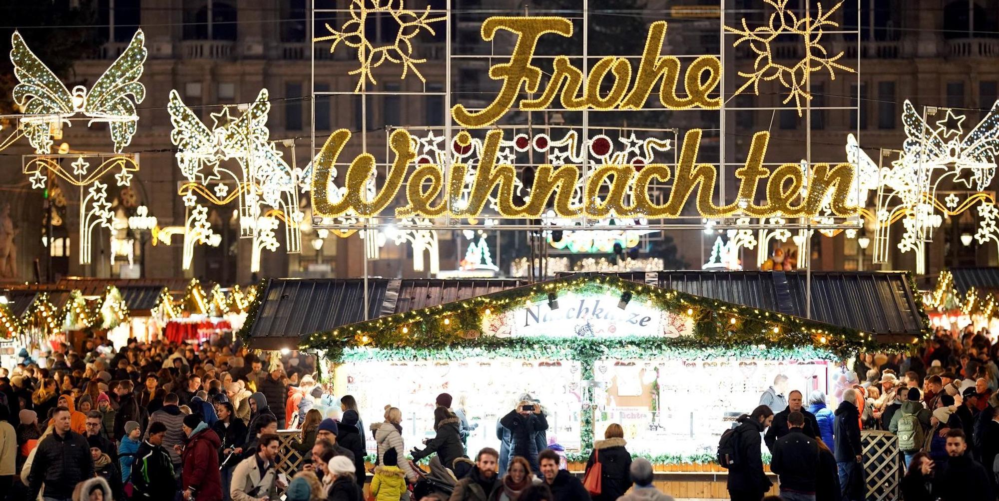 Weihnachtsmarkt Wien dpa