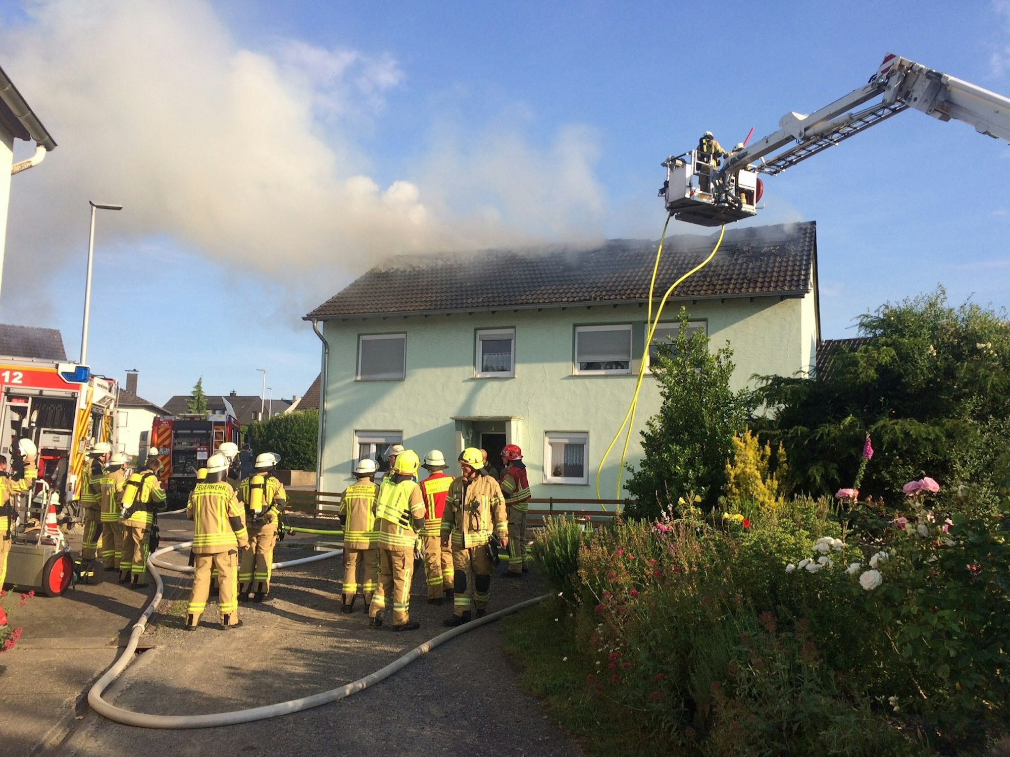 Feuer in Braschoss
