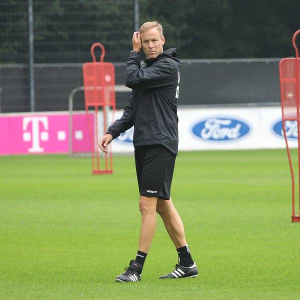 MCKenna beim Trainig