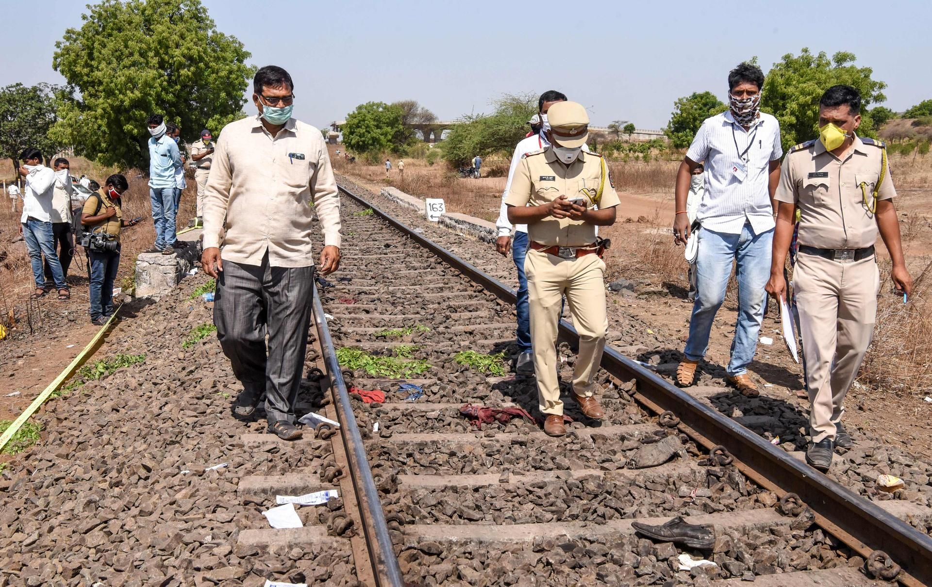 Indien Unfall