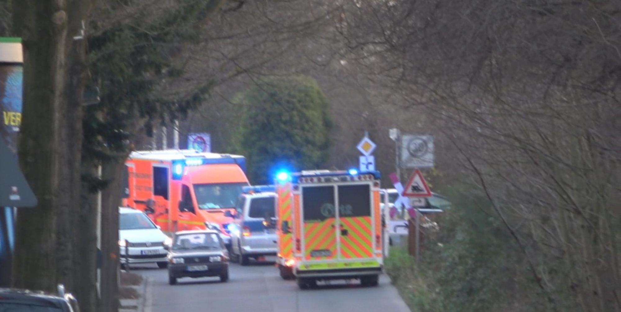 Unfall Bahnübergang Kapellenweg