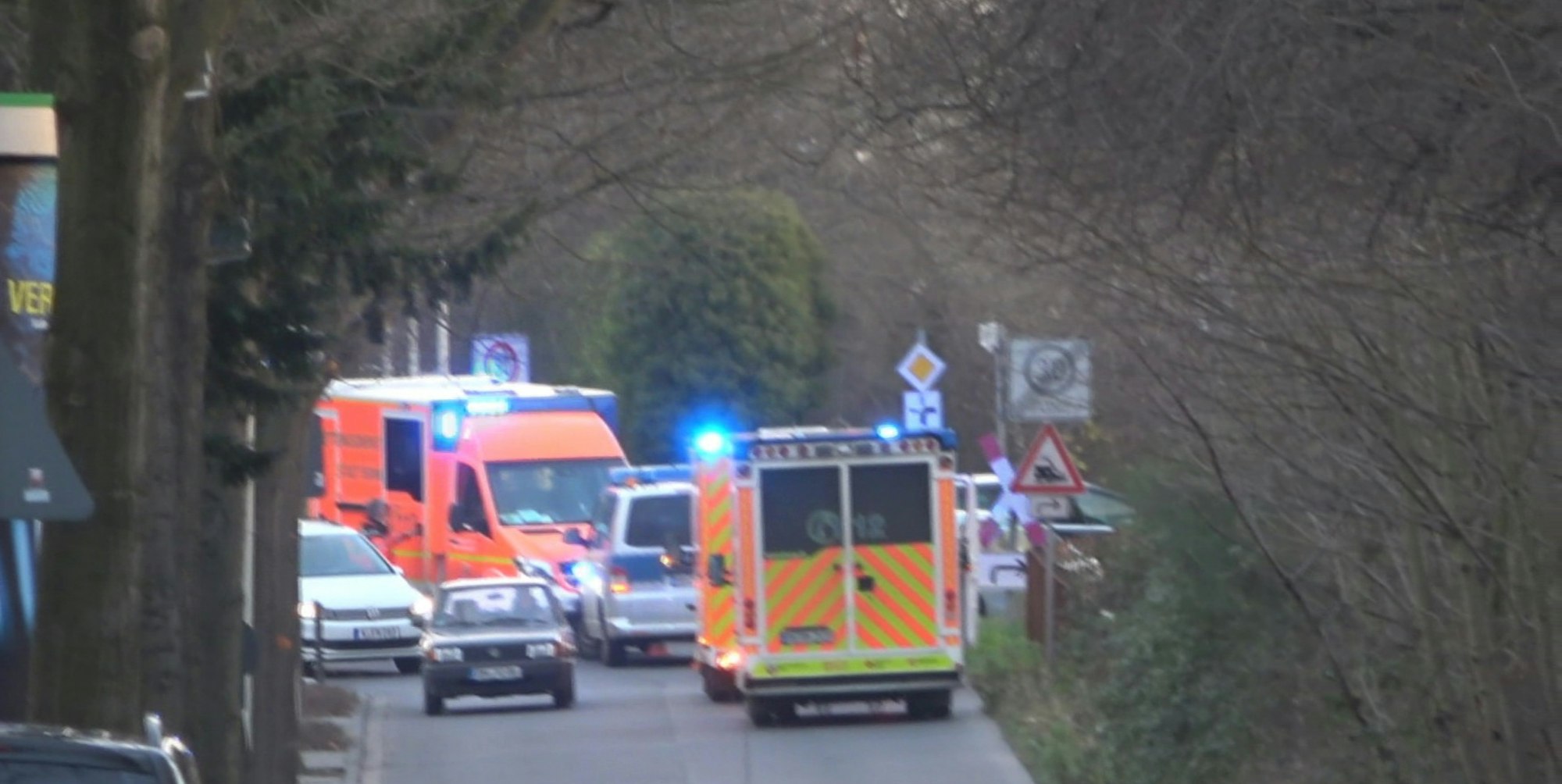 Unfall Bahnübergang Kapellenweg