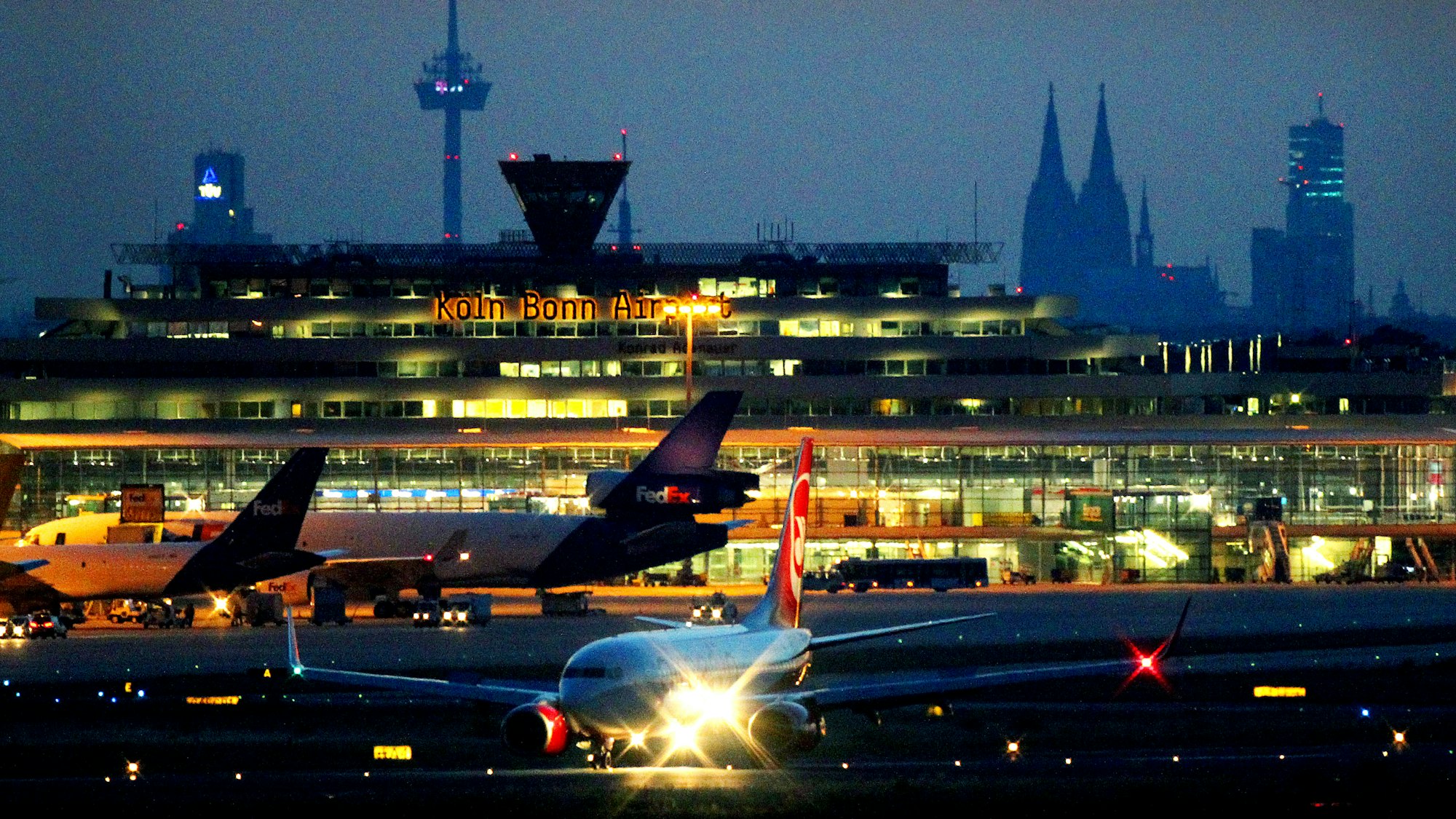 Der Kölner Flughafen