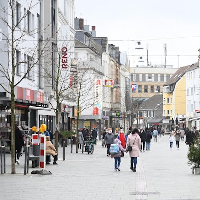 Fußgängerzone Bergisch Gladbach 241221
