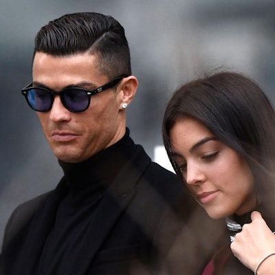 Ronaldo Georgina schwarz