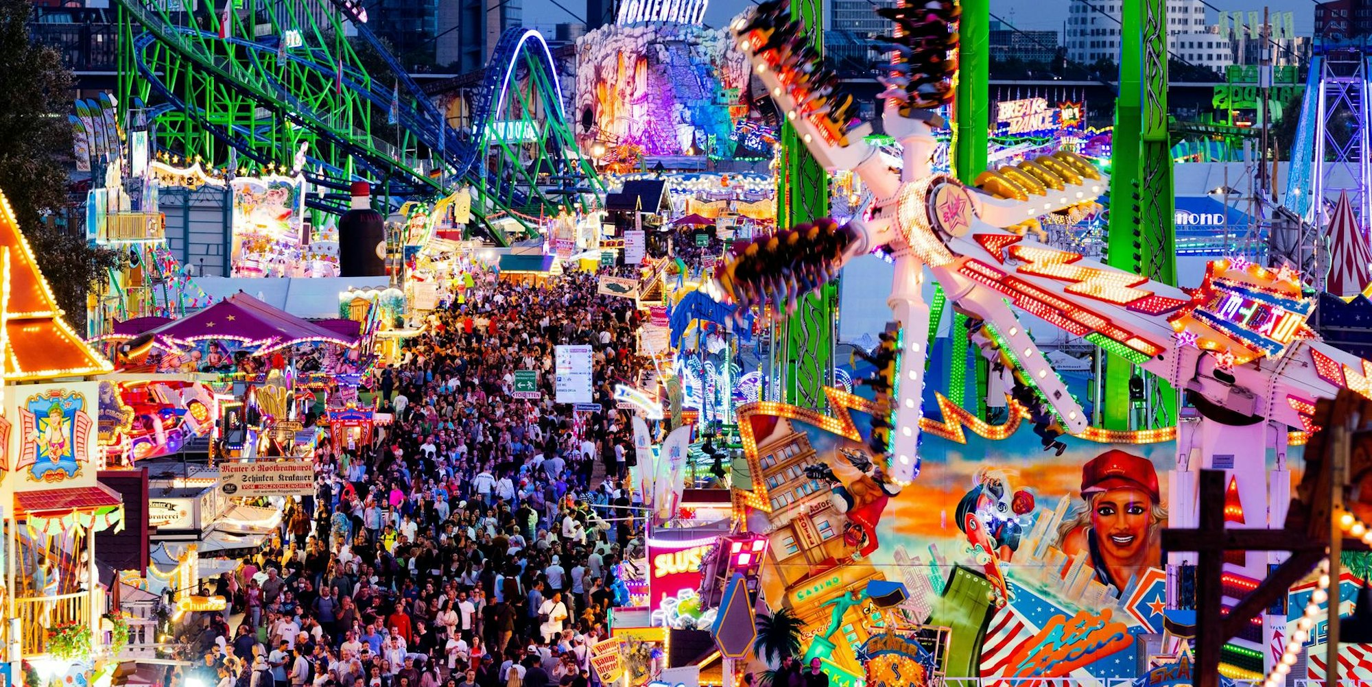 Rheinkirmes Düsseldorf 150722